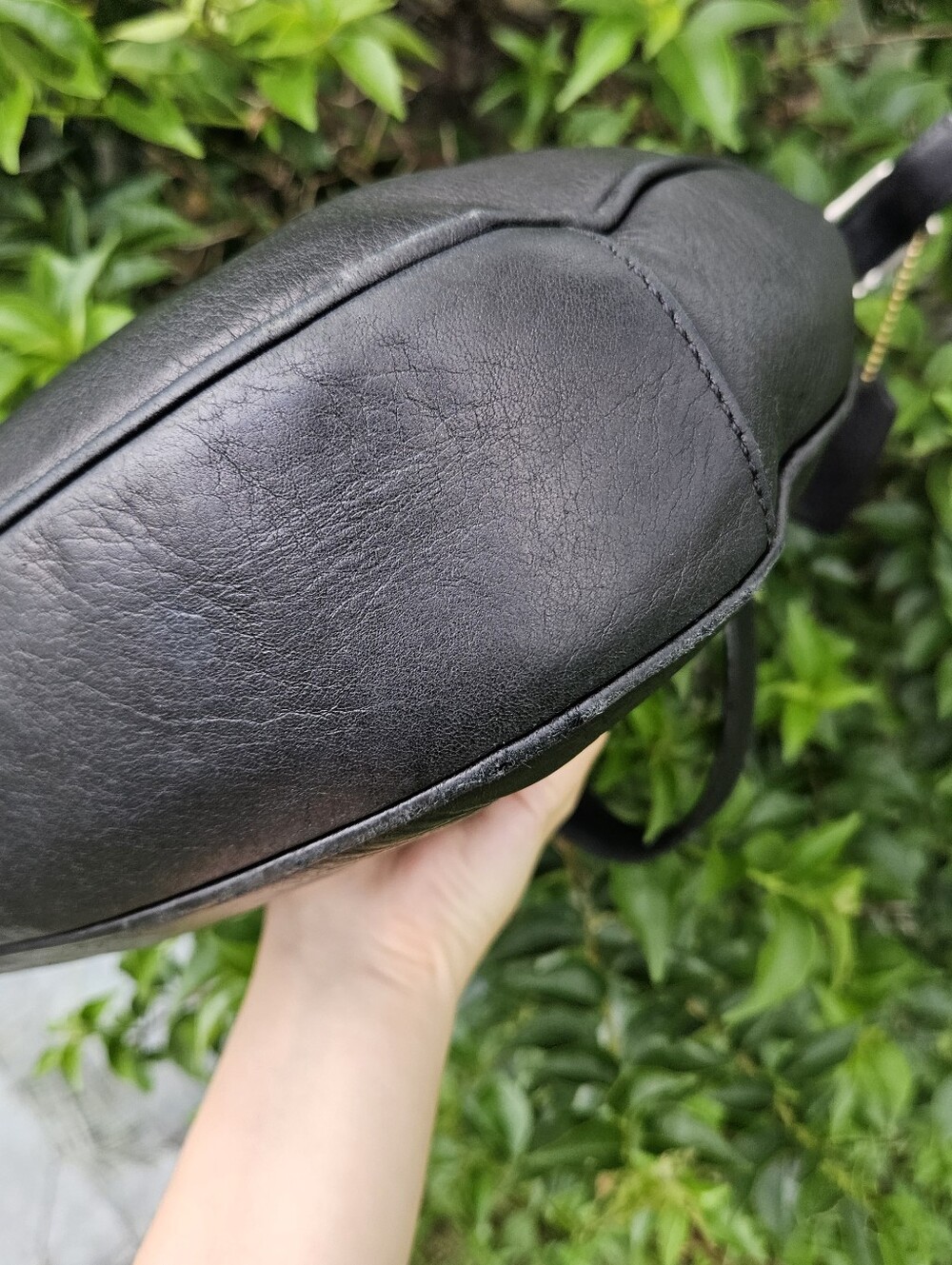 Vintage Coach Zoe Hobo 9342 Black Leather Shoulder Bag Y2K 2002 - Picture 7 of 12